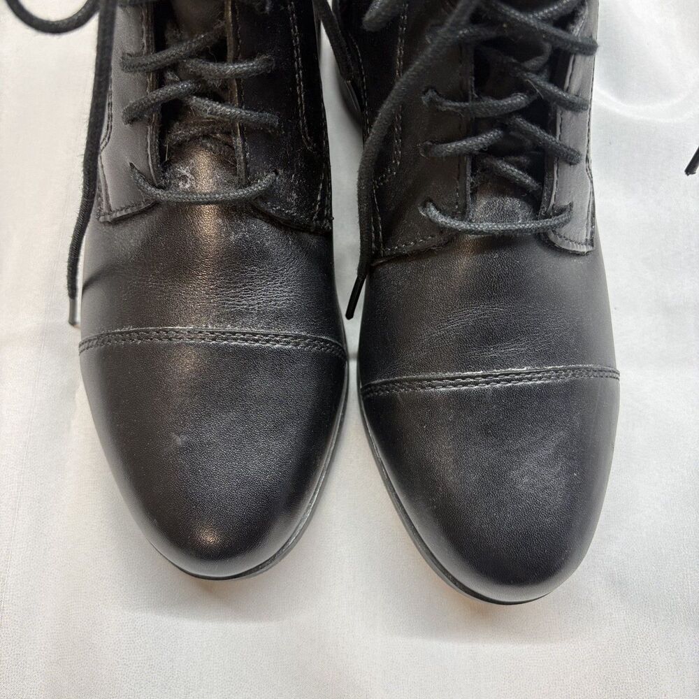 Ariat Womens Heritage IV Lace Paddock Boot Black sz 6B - 10020123 - Picture 8 of 10
